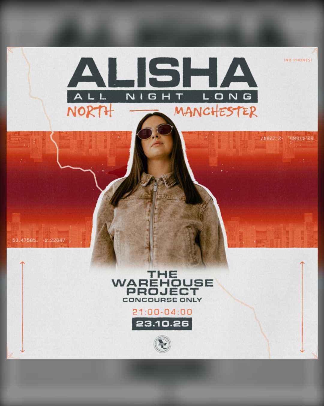 ALISHA en The Warehouse Project