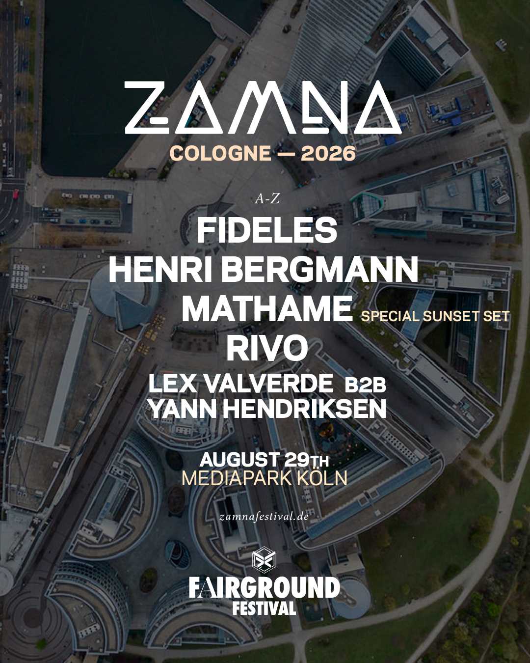 Zamna Cologne 2026