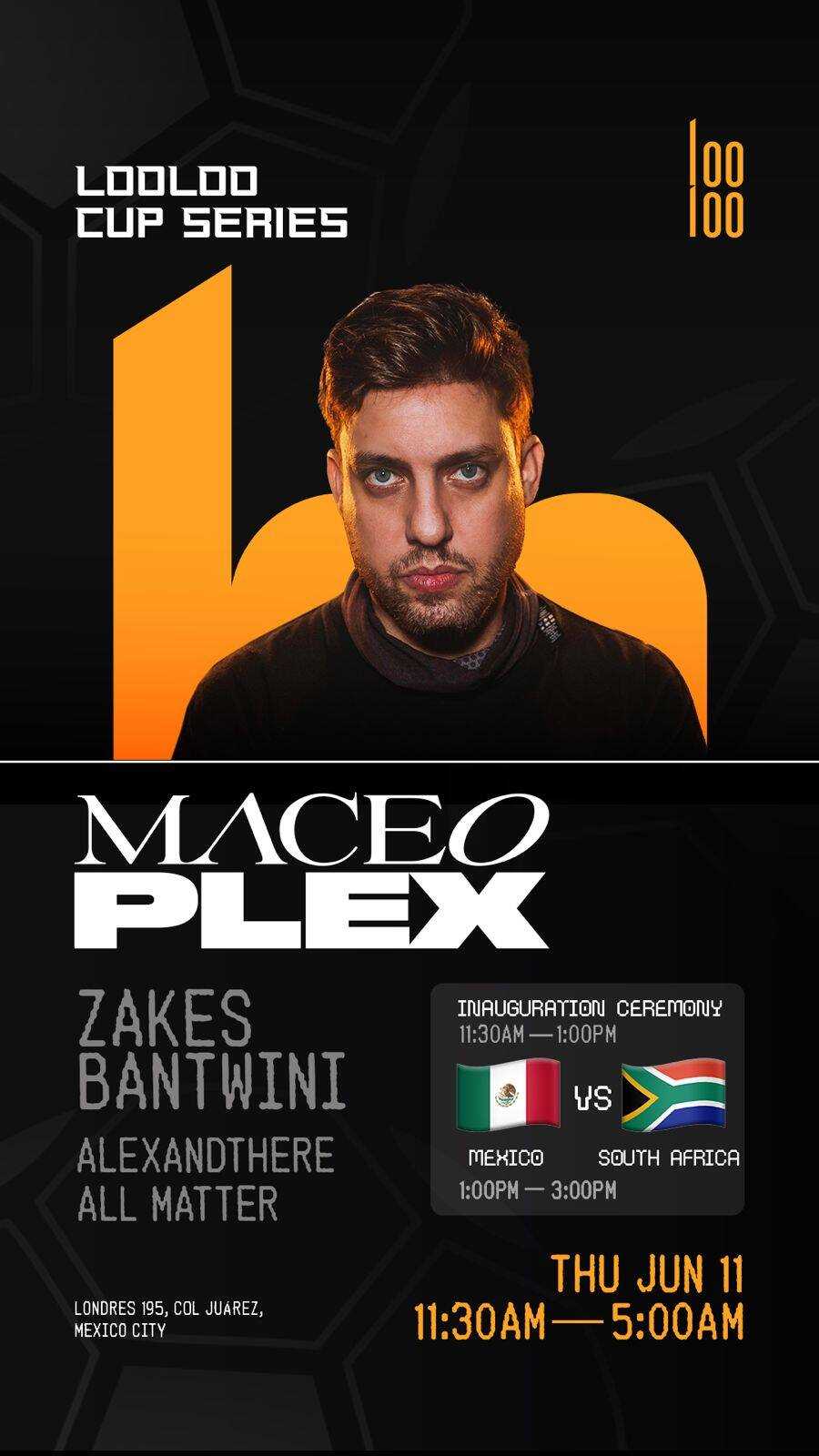 Cup Series con Maceo Plex
