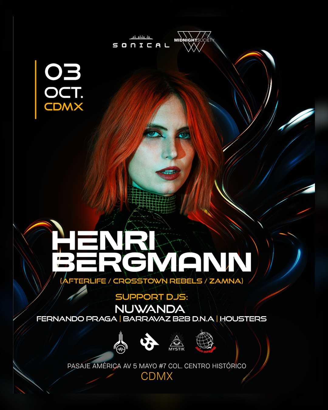 Henri Bergmann en Pasaje América