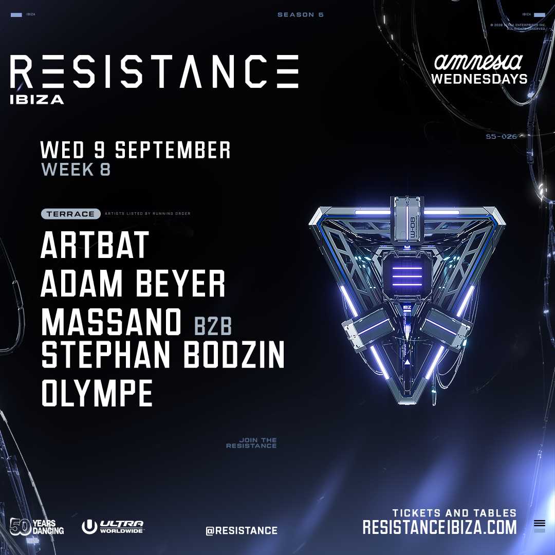 Resistance Ibiza: Massano b2b Stephan Bodzin