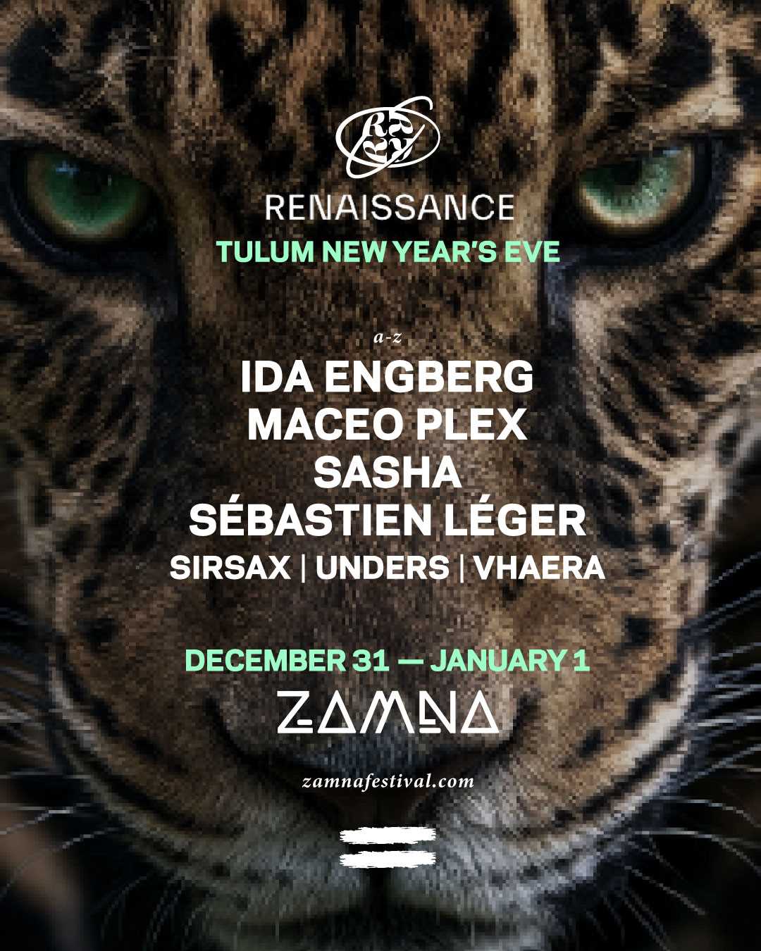 RENAISSANCE NYE BY ZAMNA