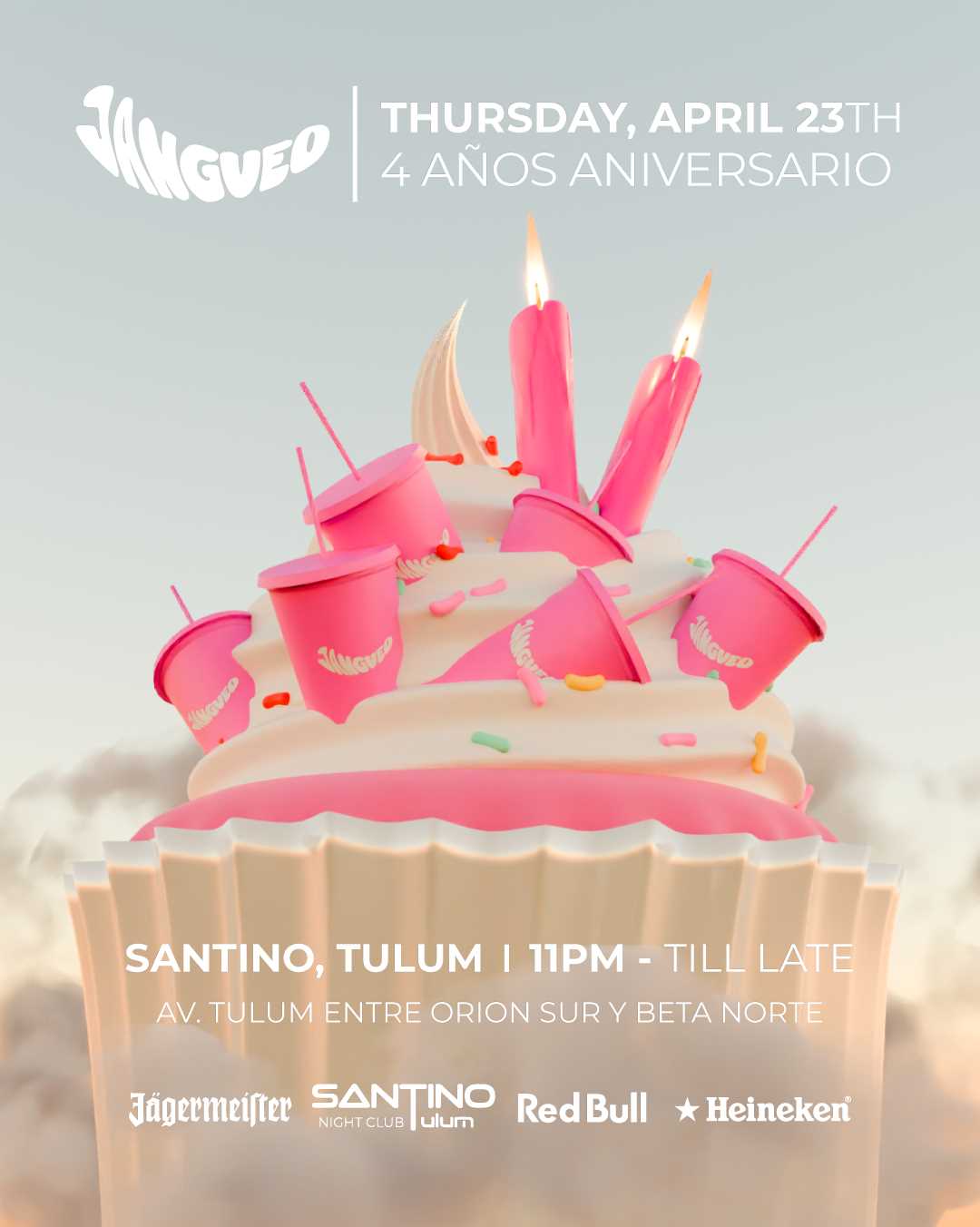 JANGUEO ANIVERSARIO 4 AÑOS 