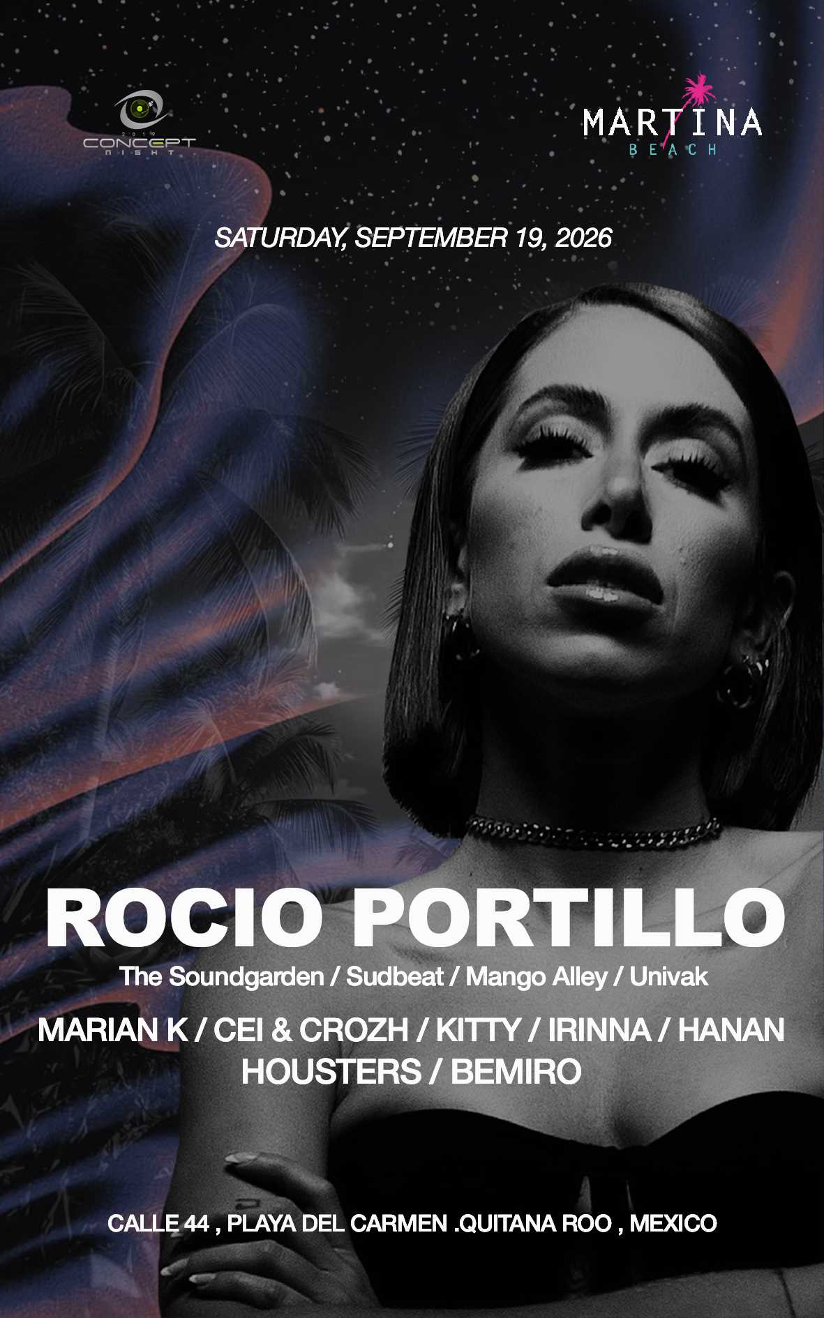 ROCIO PORTILLO x Concept Night