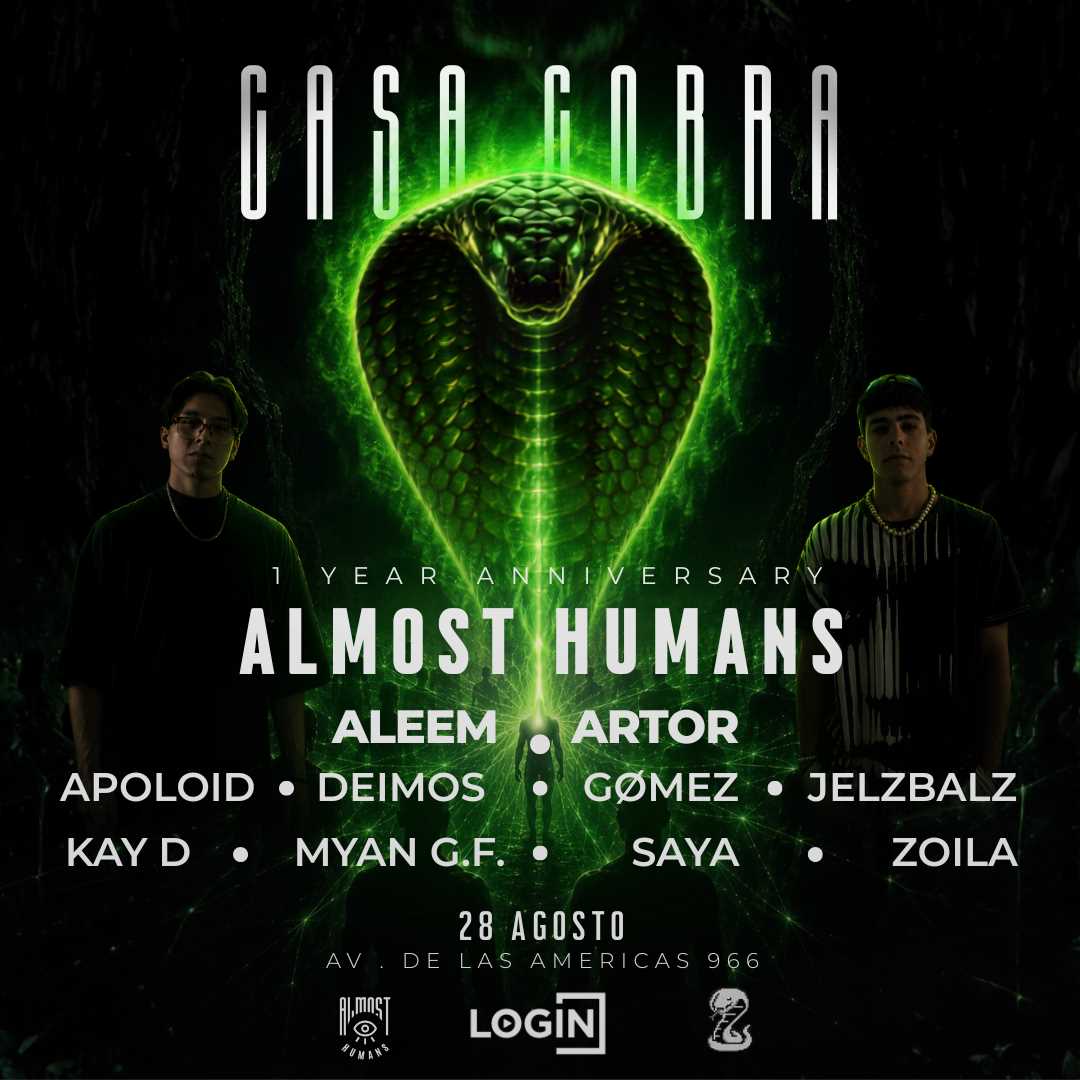 1° ANIVERSARIO x Almost Humans 