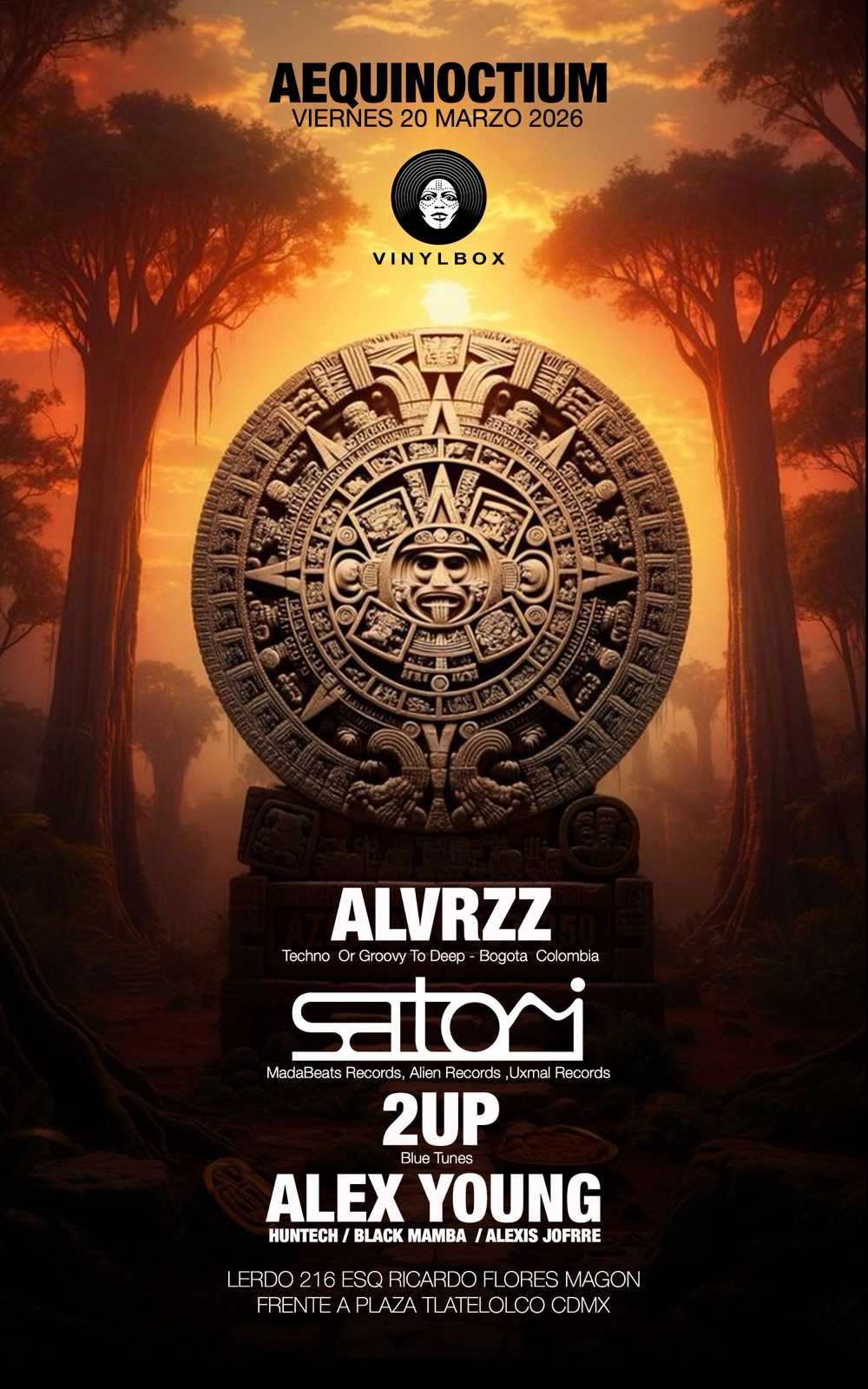 CONCEPT NIGHT & VINYLBOX PRESENTAN AEQUINOCTIUM