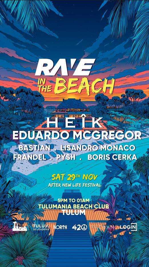 RAVE ON THE BEACH BY 420 