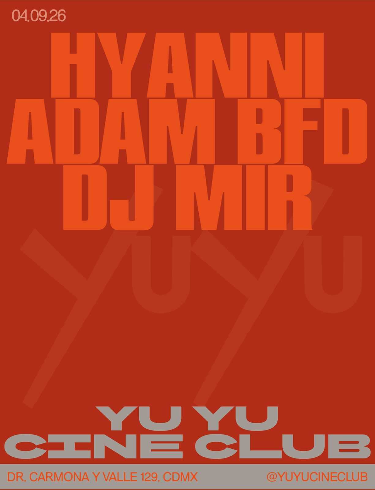 Yu Yu Cine Club: HYANNY