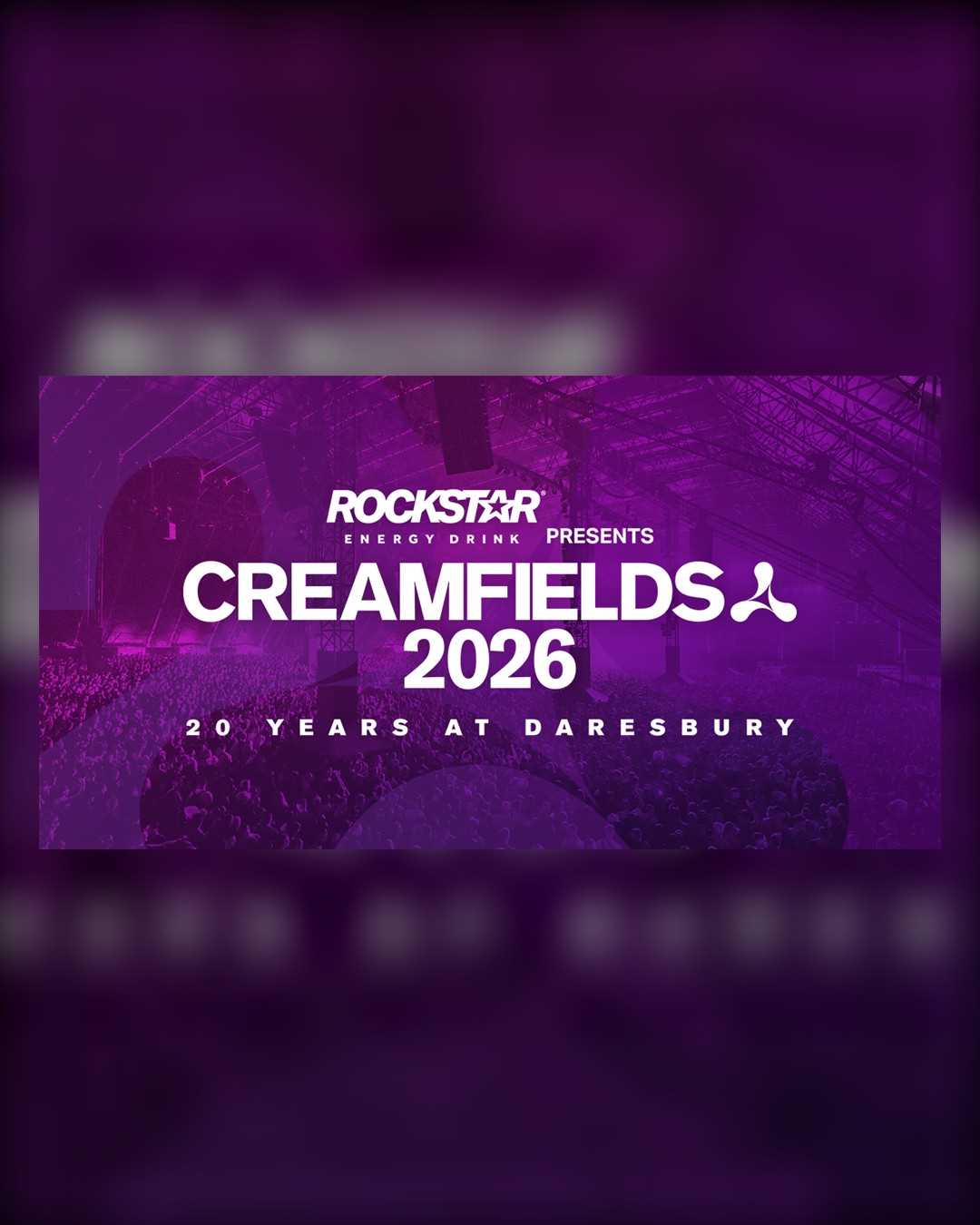 Creamfields 2026