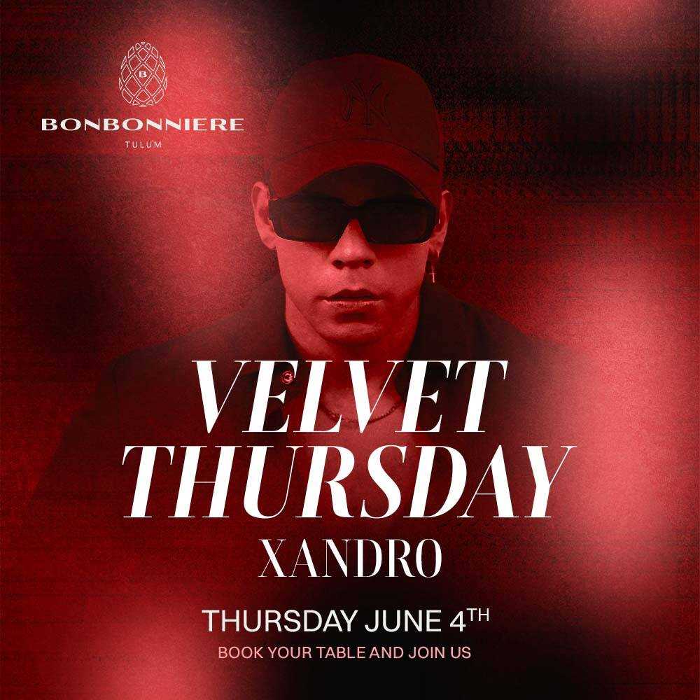 Velvet Thursday con Xandro