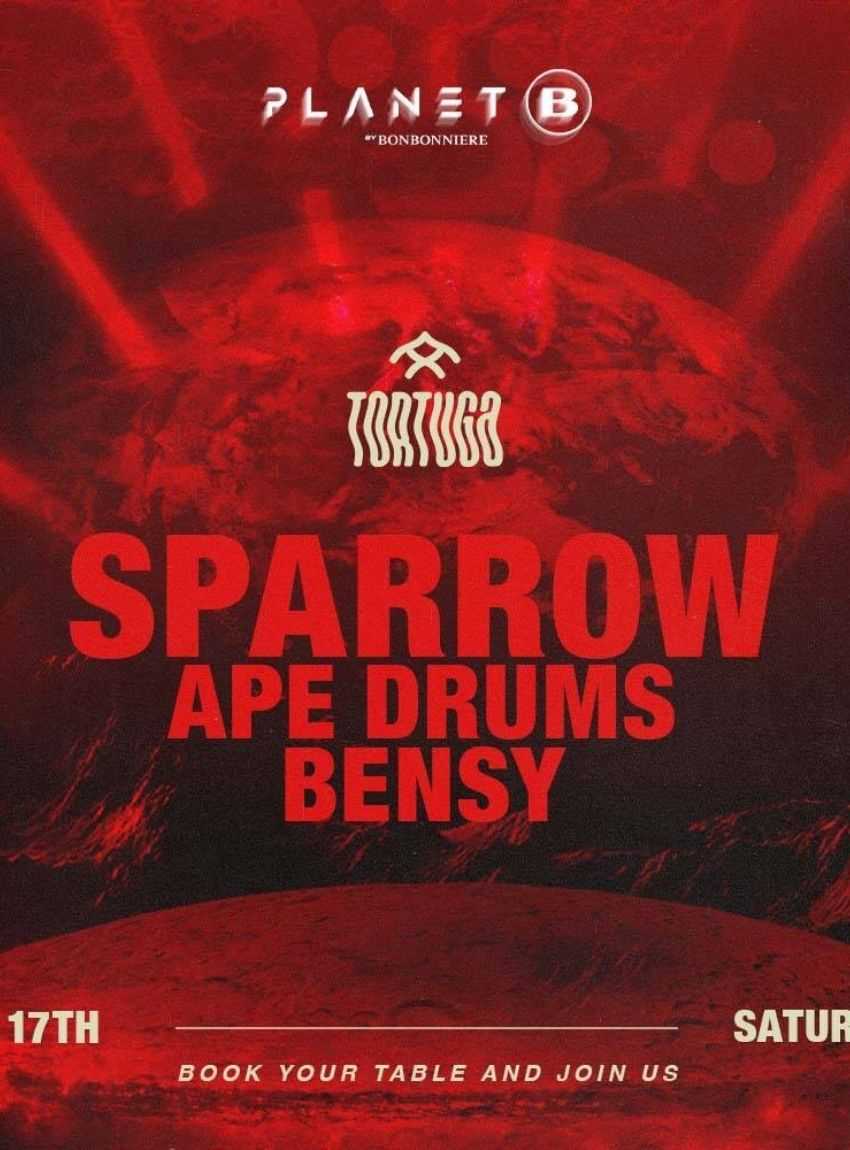 SPARROW, APE DRUMS, BENSY @ BONBONNIERE TULUM
