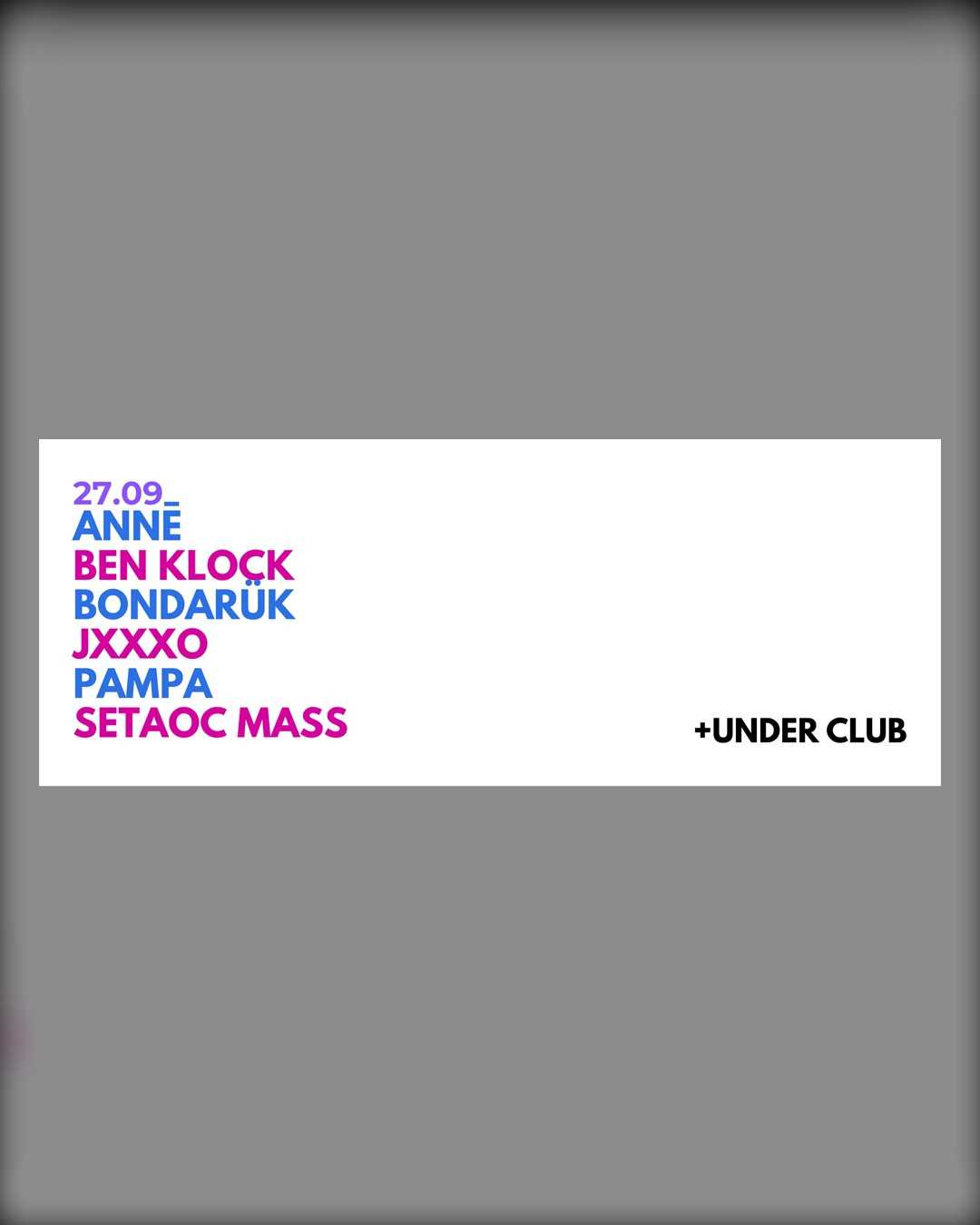 Ben Klock en Amerika