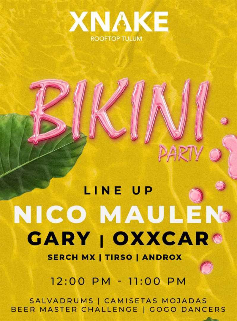 BIKINI PARTY BY XNAKE