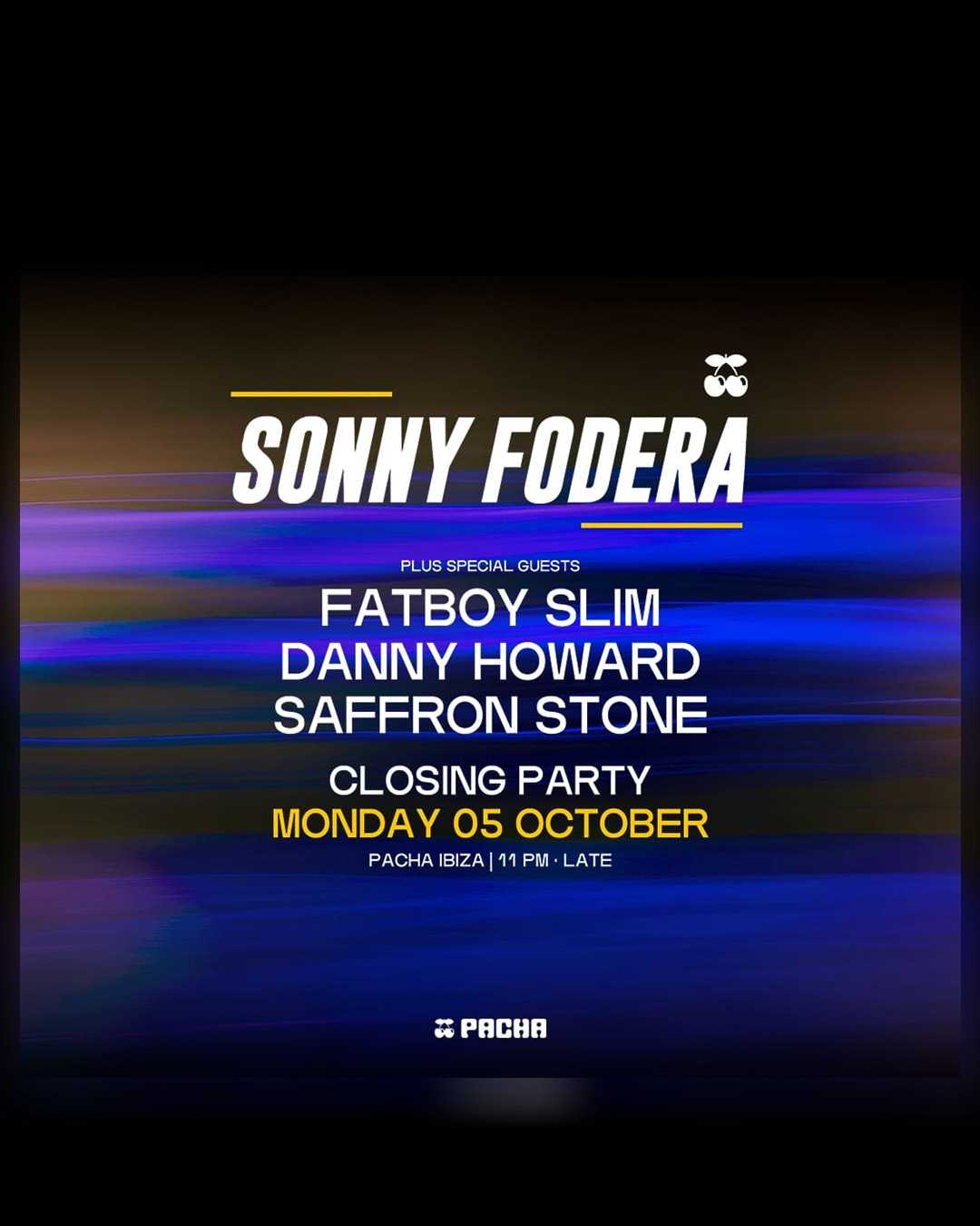 Sonny Fodera Closing Party en Pacha Ibiza