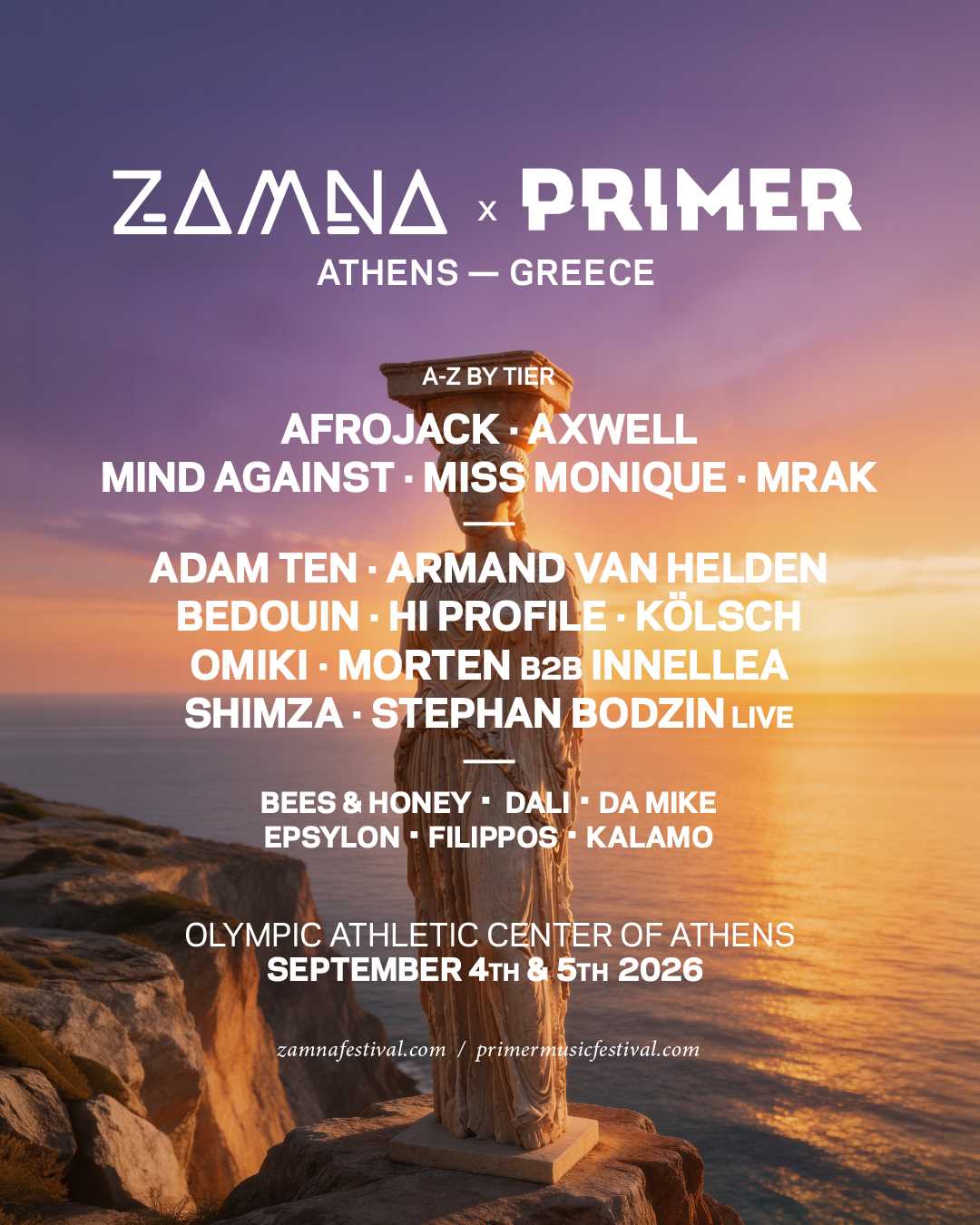Zamna Athens 2026 