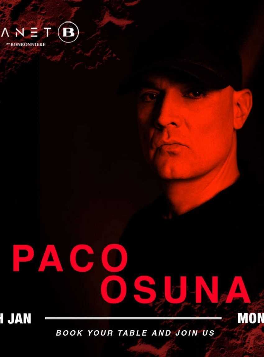 PACO OSUNA @ BONBONNIERE TULUM