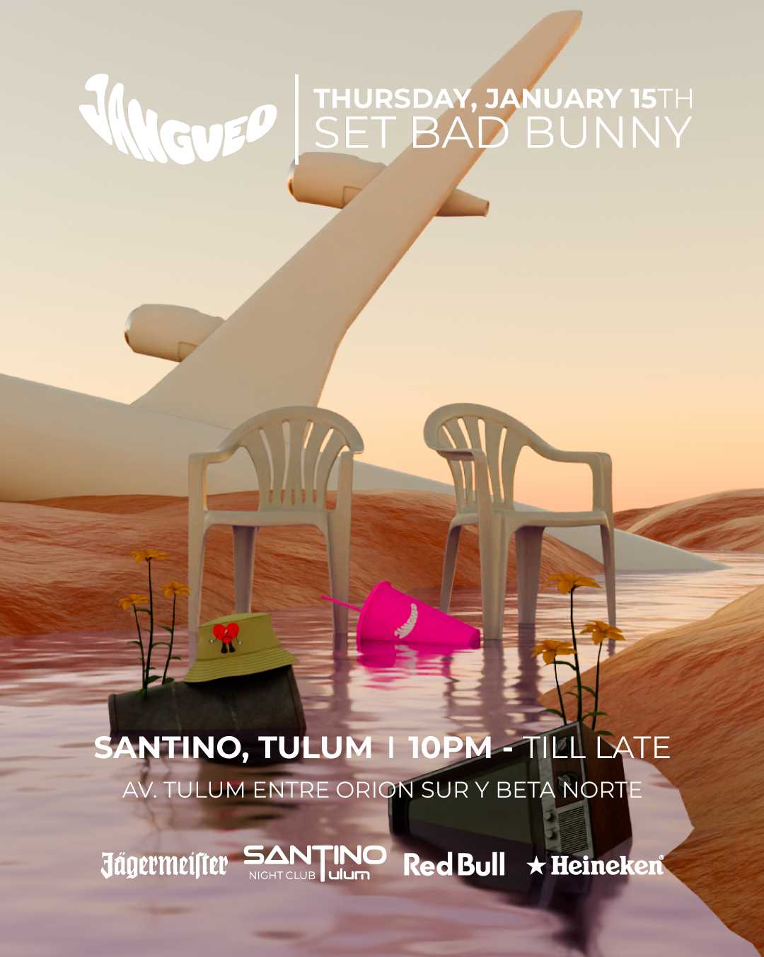 JANGUEO - SET BAD BUNNY 