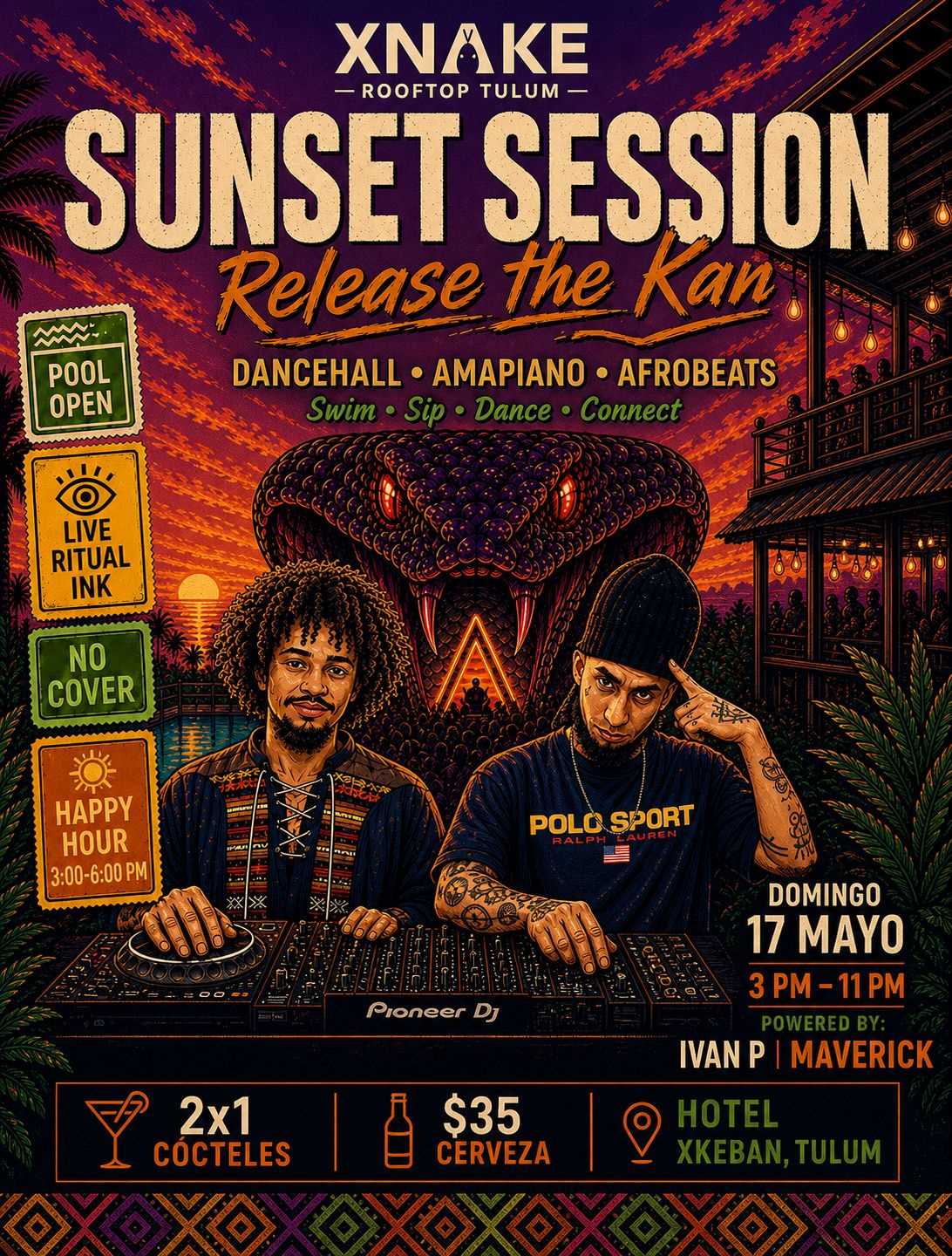 XNAKE Sunset Session: Release the Kan