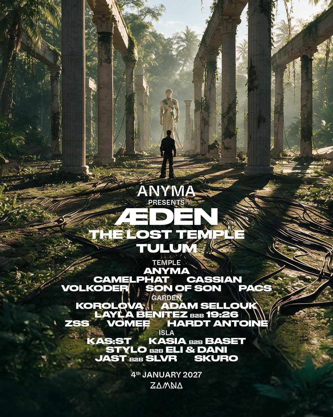ANYMA PRESENTS ÆDEN TULUM BY ZAMNA