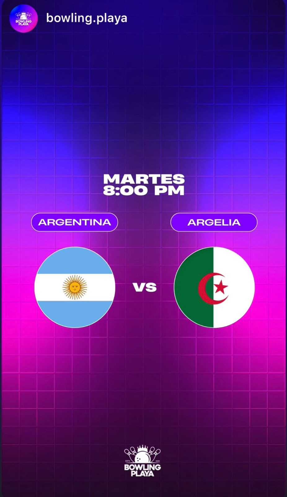 Partido ARG - ALG