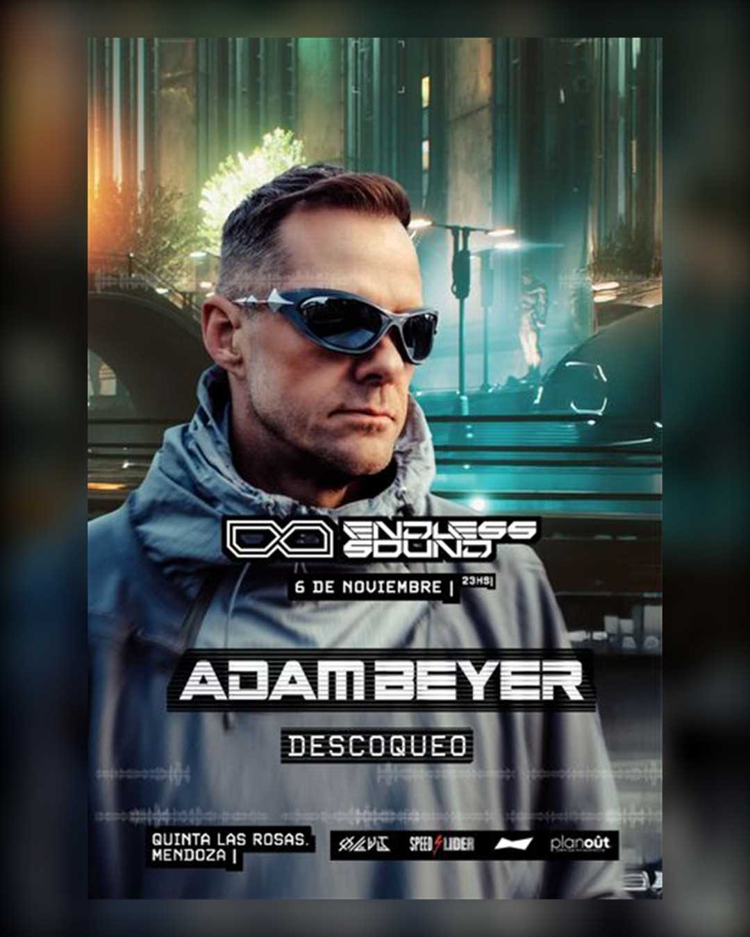 Adam Beyer en Quinta Las Rosas