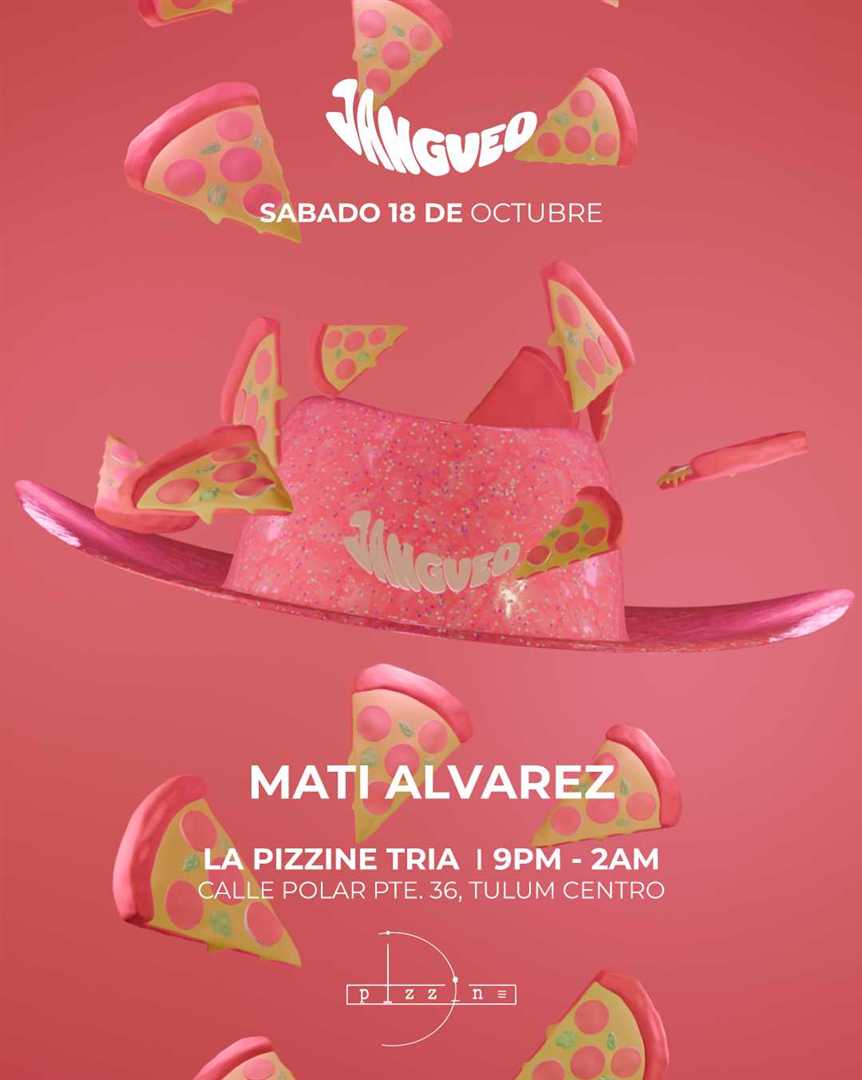 JANGUEO - LA PIZZINE 🌶️🌸🪭🌴