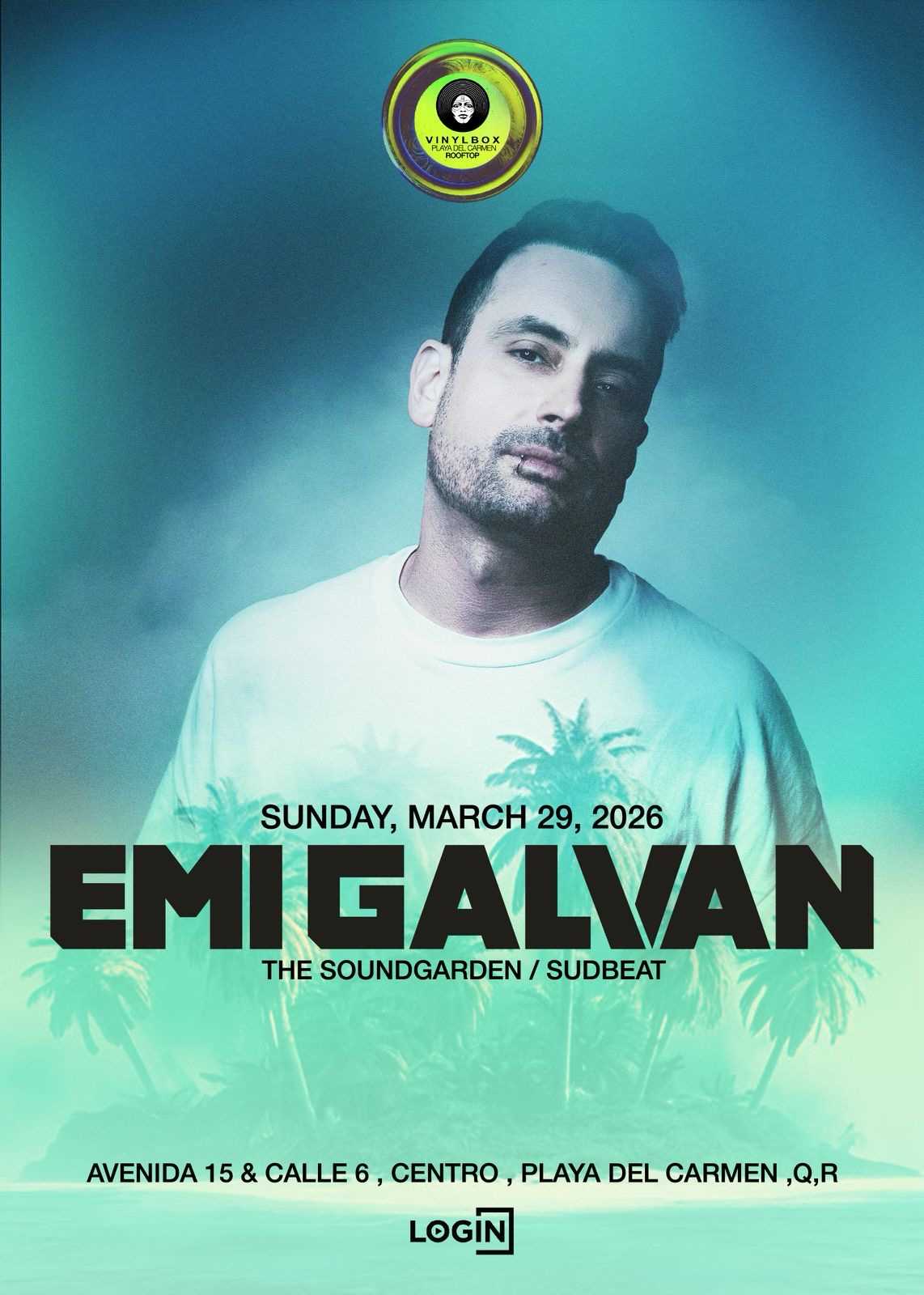CONCEPT NIGHT & VINYLBOX PRESENTA EMI GALVAN