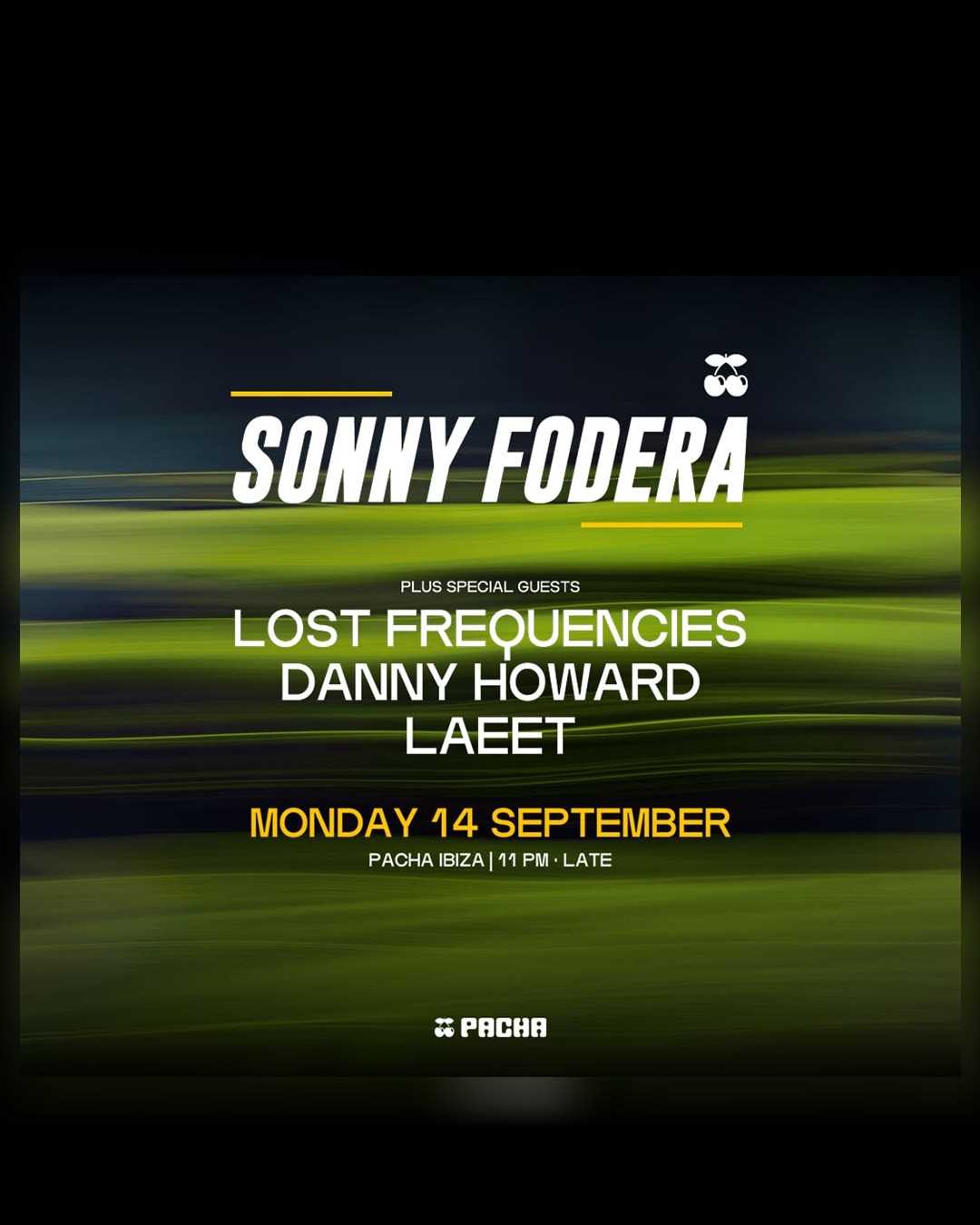 Sonny Fodera en Pacha Ibiza