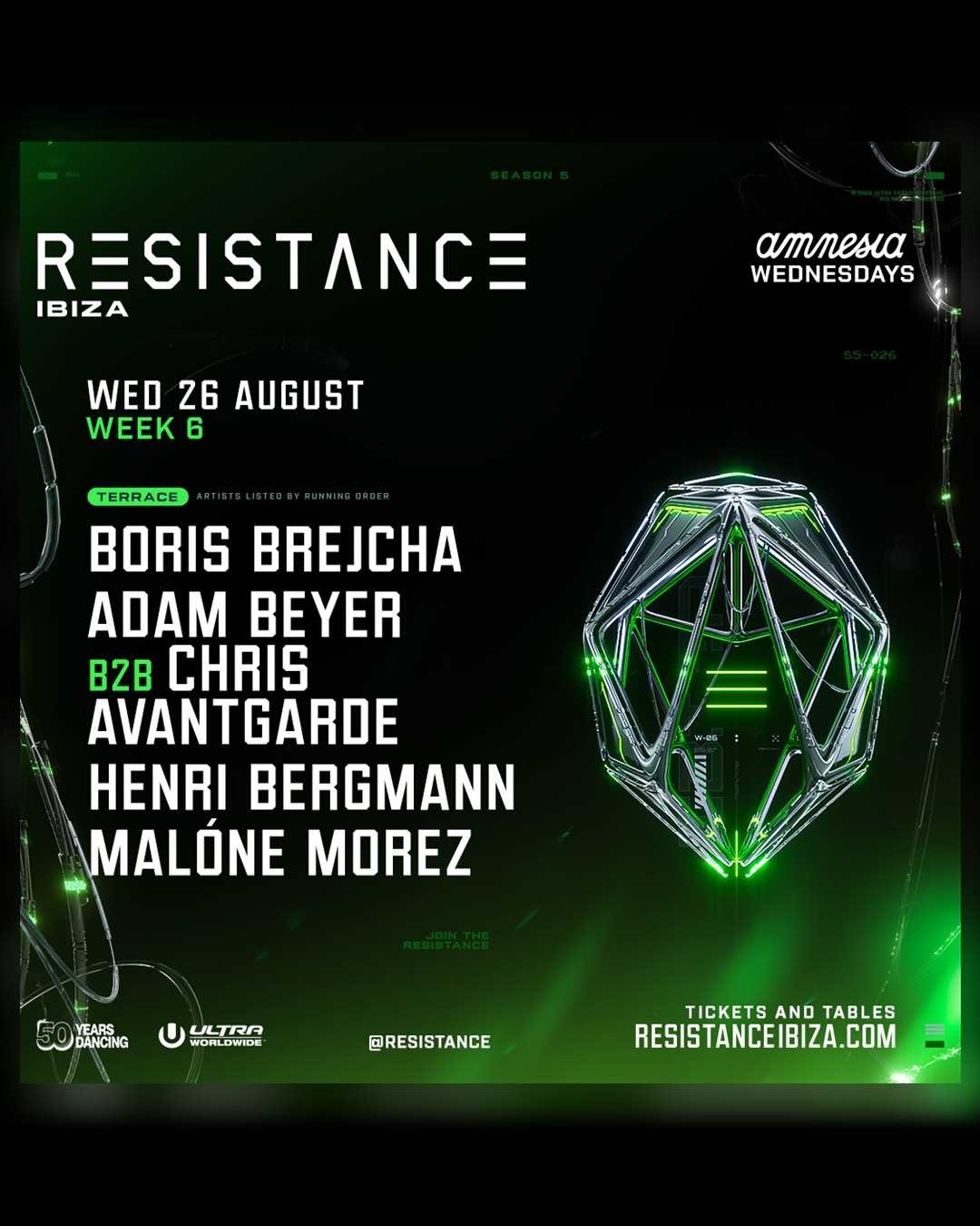 Resistance Ibiza: Adam Beyer y Eric Prydz