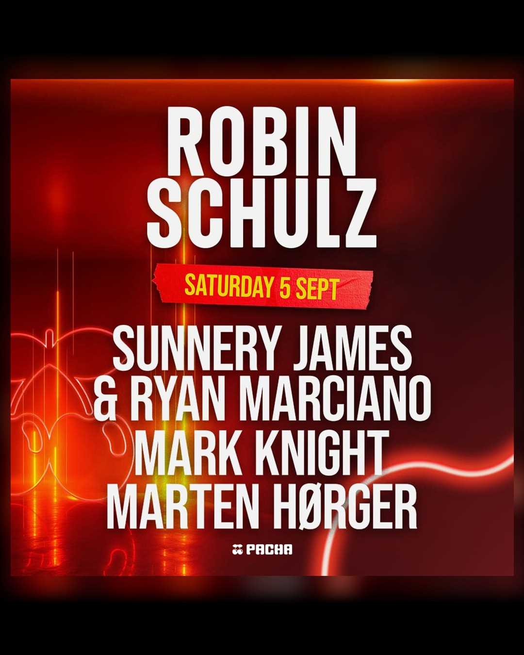 Robin Schulz en Pacha Ibiza