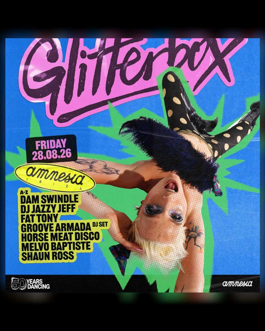 Glitterbox en Amnesia Ibiza