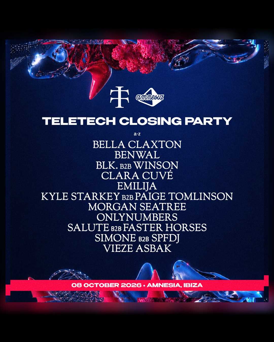 Teletech Closing Party en Amnesia Ibiza