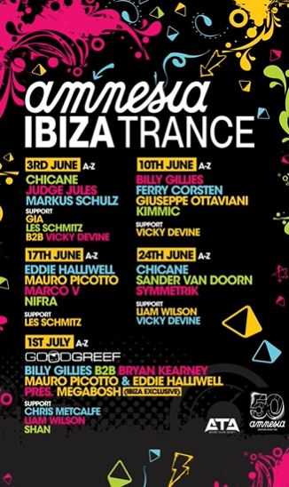 Amnesia Ibiza Trance