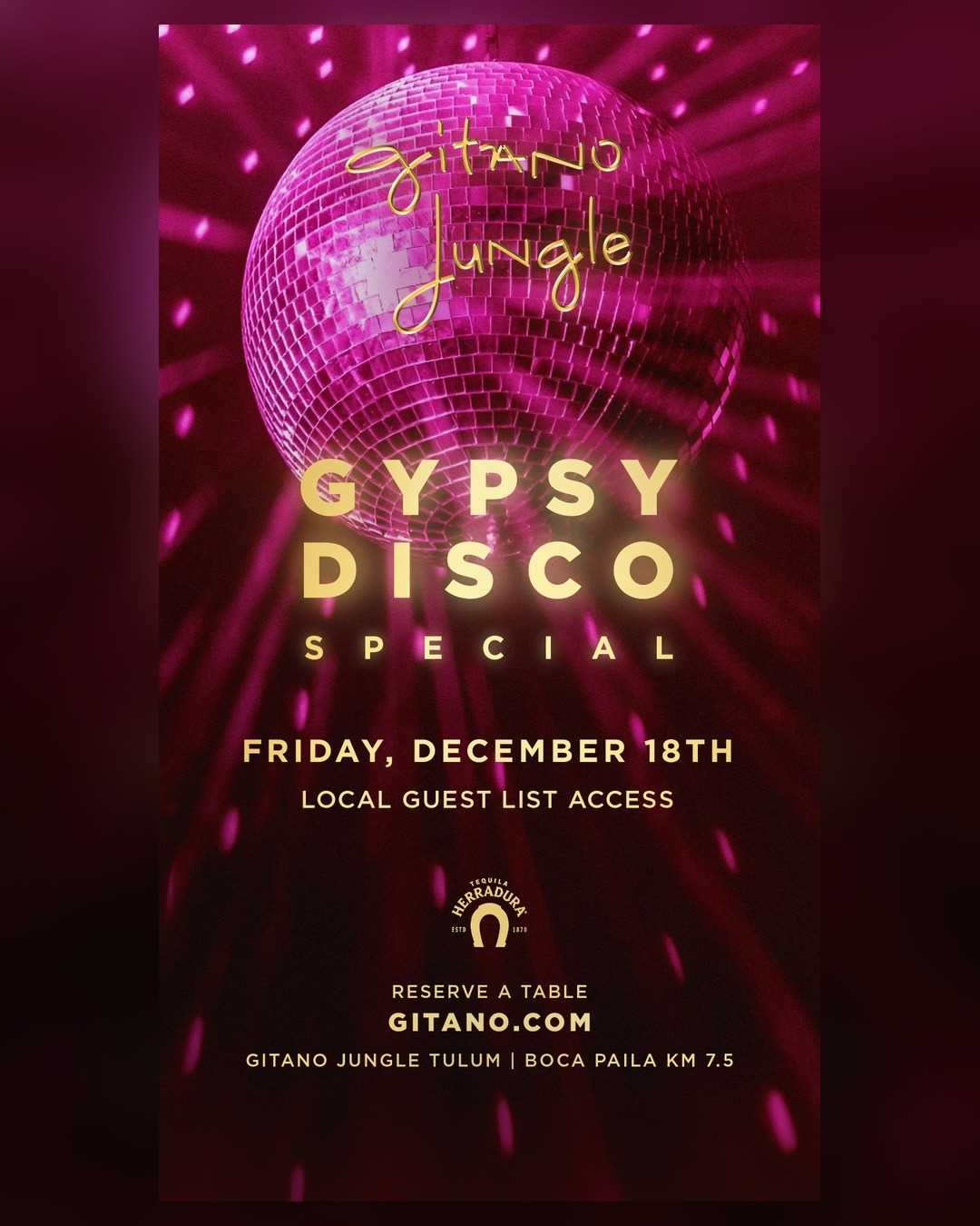 Gypsy Disco Special Edition en Gitano Jungle 18/12