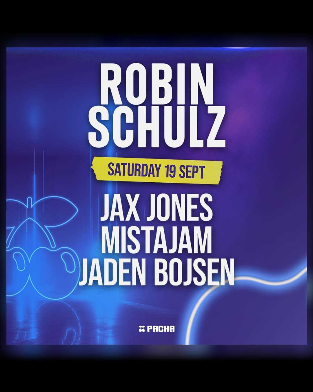 Robin Schulz en Pacha Ibiza